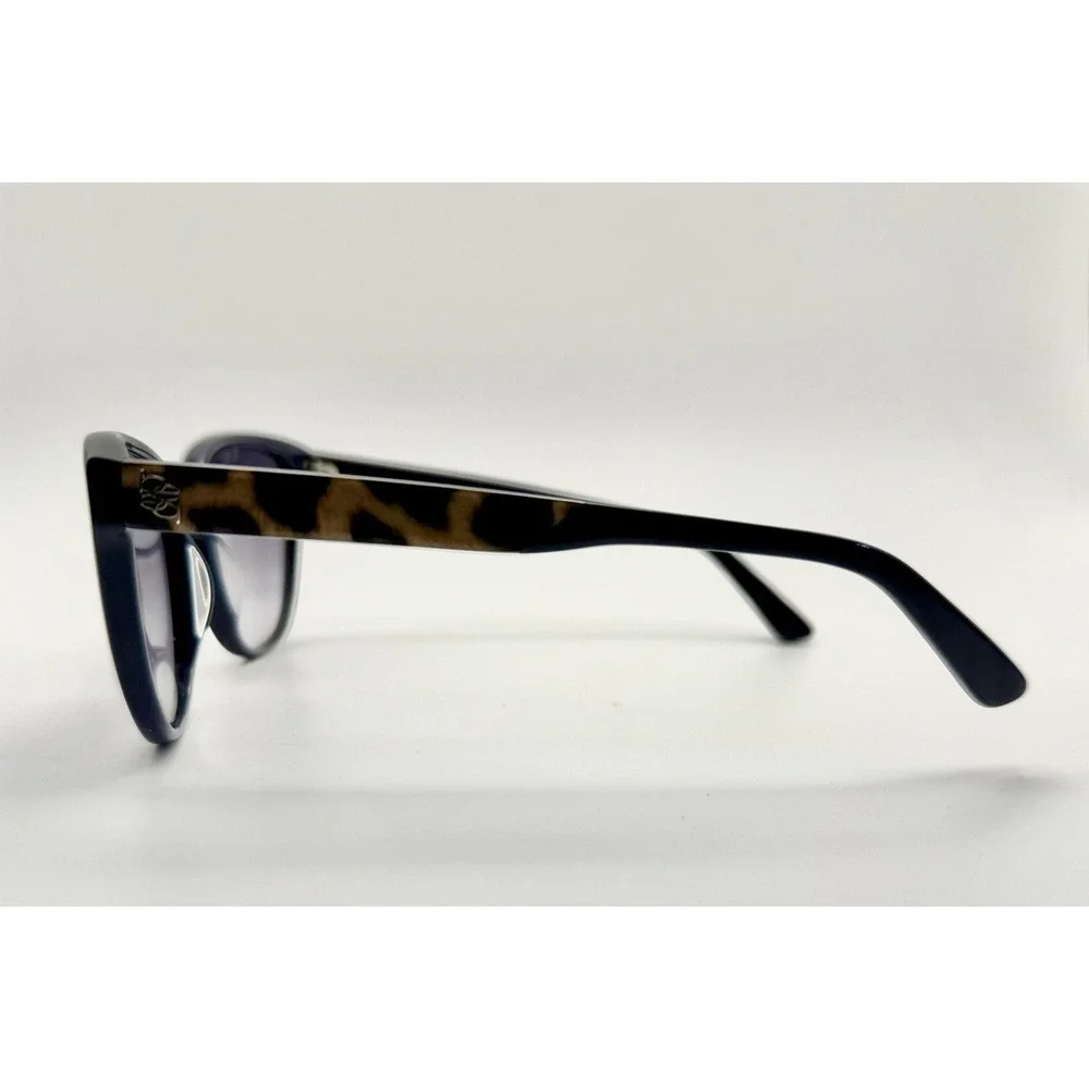 BEBE Woman's Sunglasses Temptation BB7185 Navy With Case 54-17-135‎ Pre-owned
